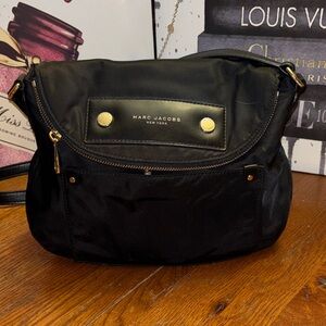 Mark Jacobs, New York black nylon Crossbody preppy nylon Natasha